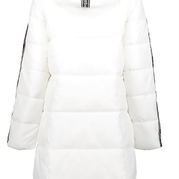 Reebok White Puffer Coat - Picture 3 of 4